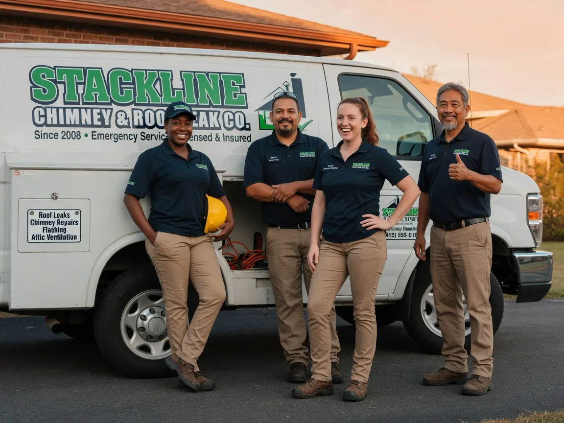 Chimney flashing repair company in Fontana Dam, NC